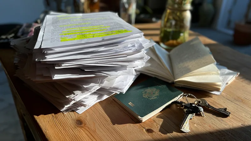 I leaked his immigration fraud texts after finding the hidden archive