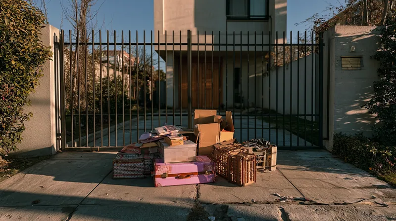 I locked his sister out of our estate after finding the trust papers