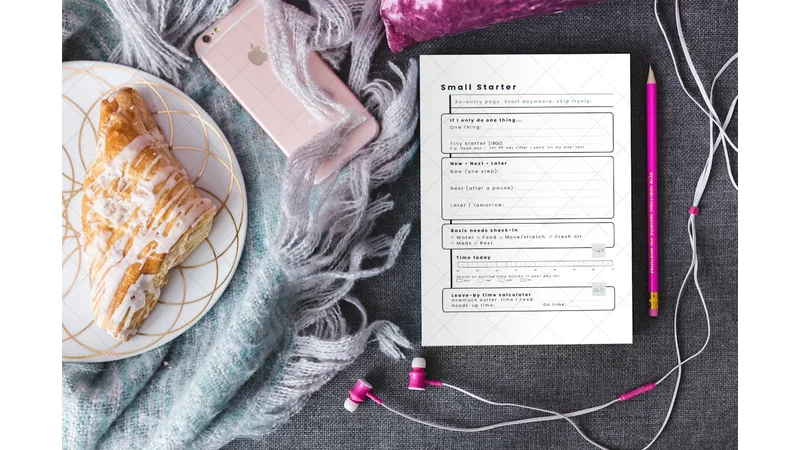 The AuDHD Gentle Life Planner — preview 2