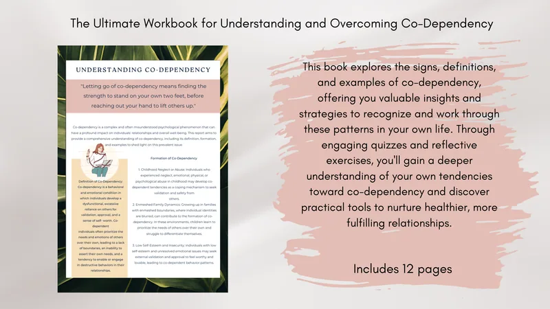 Choosing You: A Co-Dependency Workbook — preview 2