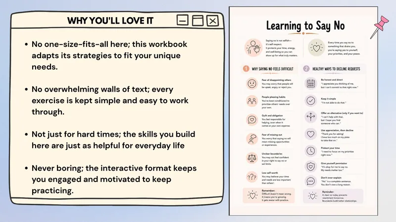 My Boundaries Workbook — preview 2